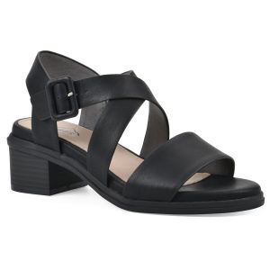 Cordovan Heeled Sandal