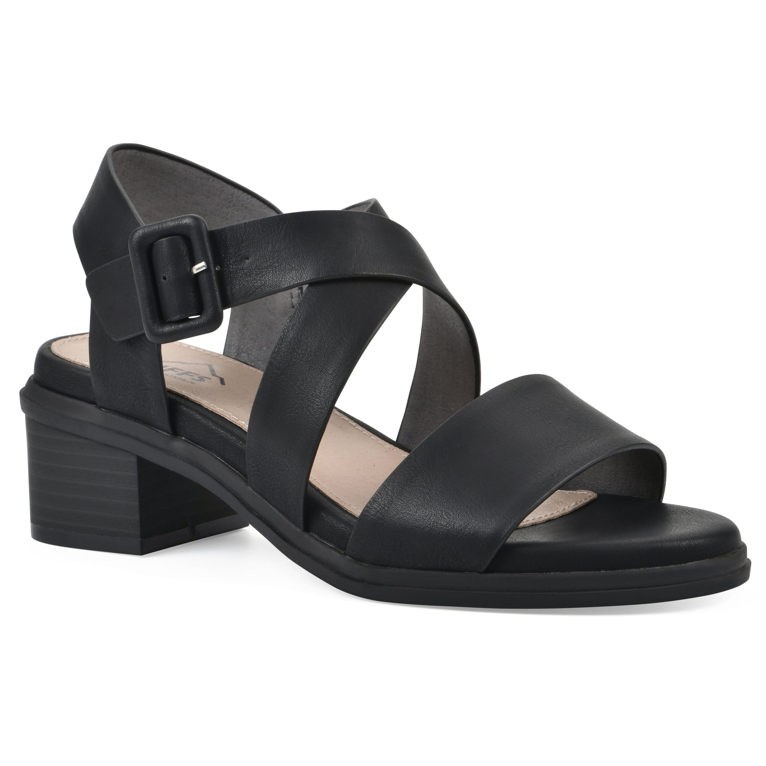 Cordovan Heeled Sandal